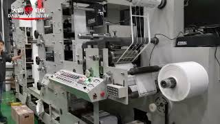 DBRY320 8 Color for Luggage Tag Stack Flexo Printing Machine Net Worth