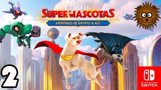 Dc Liga De Supermascotas Aventuras De Krypto Ace En Español Latino - Nintendo Switch Parte 2