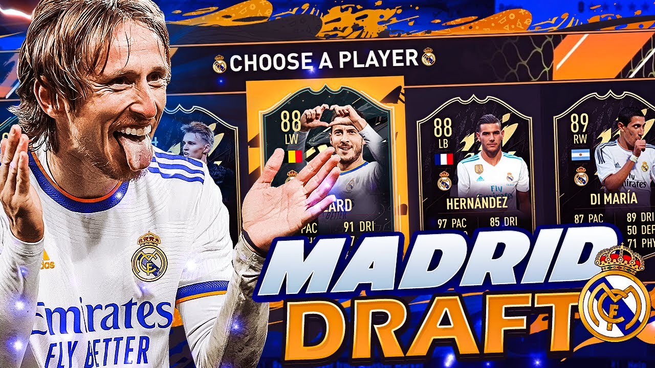REAL MADRID DRAFT ⚽🔥 FIFA 22