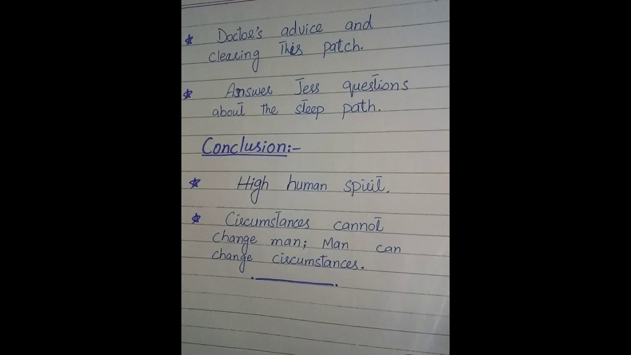 English Lecture#6 Clearing in the Sky by Jess Stuart