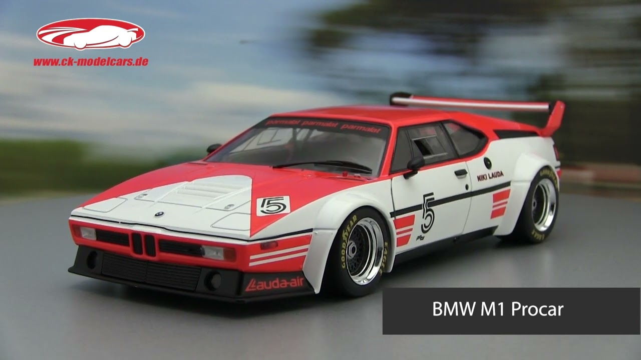ck-modelcars-video: BMW M1 Procar #5 M1 ProCar Series Champion