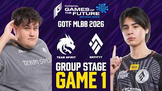 [GAME 1] TEAM SPIRIT vs ENTITY7 GOTF 2026 GROUP STAGE | TS vs E7 screenshot 2