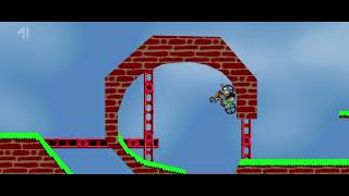 Elasto Mania 2000 level 14 loop de loop