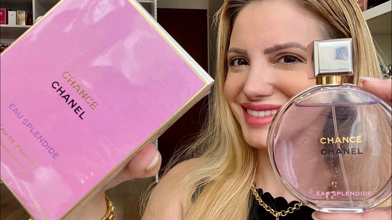 CHANCE EAU SPLENDIDE CHANEL perfume launch 💜 - YouTube