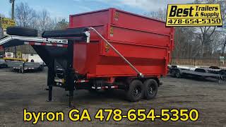 7x12 12 yard dump trailer gooseneck roll off package 1 trailer 3 cans dumpsters by Joey fuller best trailers 65 views 2 months ago 1 minute, 35 seconds