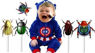 Bad Baby Crying Learn Colors For Toddlers And Babies Finger Family Song Baby Nursery Rhymes