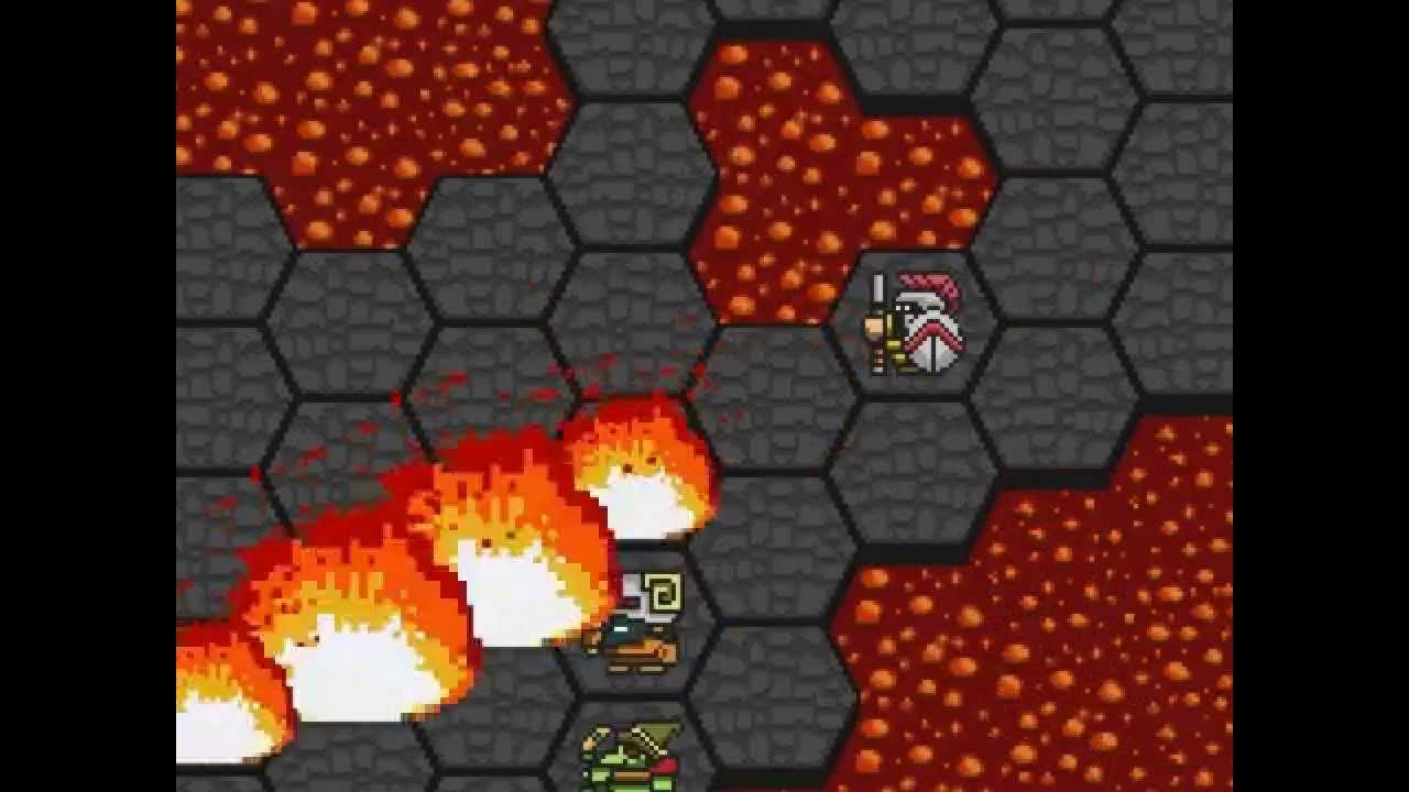 Лучшие игры для любителей ретро. Hoplite. Фото.