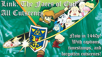 Link: The Faces of Evil - All Cutscenes (1440p)