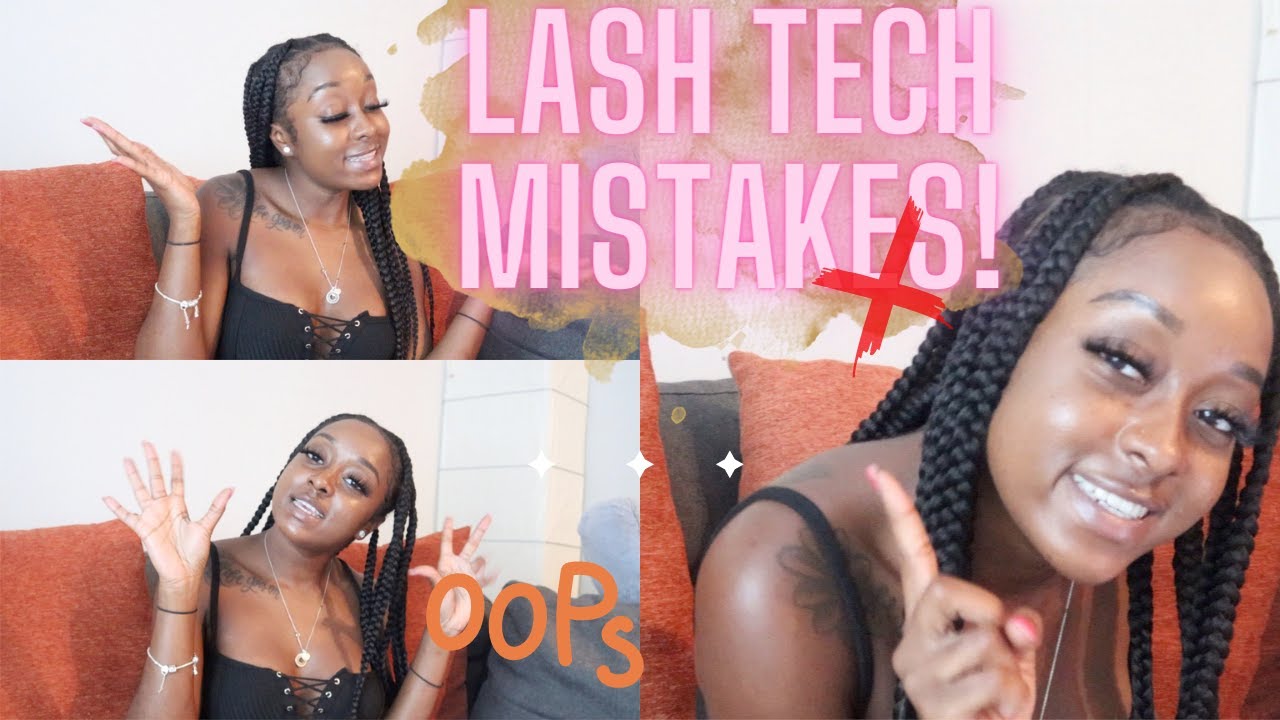BEGINNER LASH TECH TIPS & ADVICE| WHAT NOT TO DO| 10 MISTAKES LASH ...