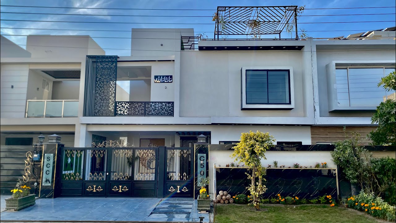 10 Marla Luxury House for Sale in Multan | Buch Executive Villas | 5 Bedrooms| Rooftop BBQ