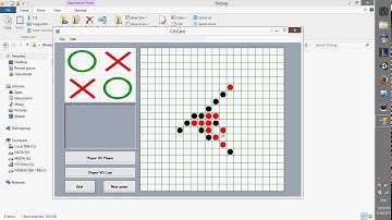 Demo Chương trình Game Cờ Caro Môn Trí Tuệ Nhân Tạo