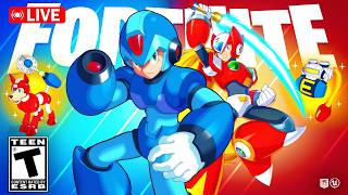 🔴*NEW* FORTNITE MEGA-MAN UPDATE OUT RIGHT NOW! (Season 4 LIVE NOW)