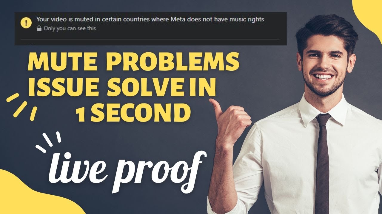 How to Fix Your Video Partially Muted Facebook Remove Copyright Claim