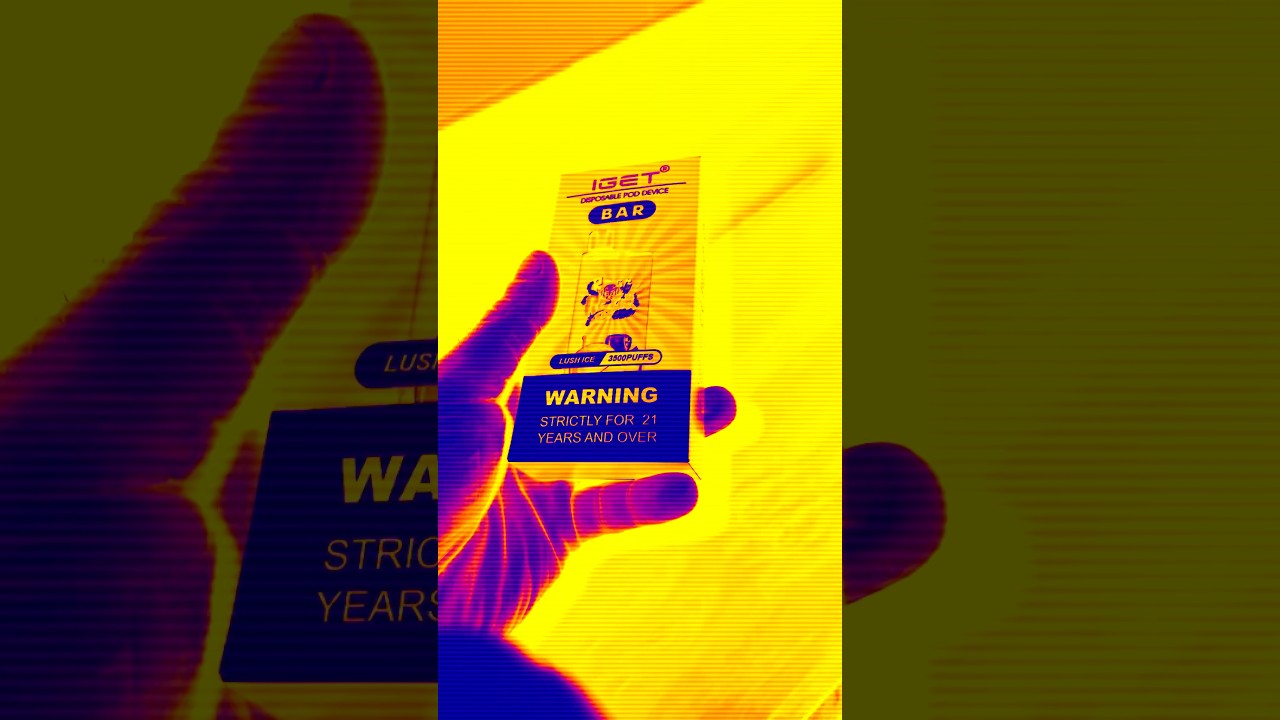 IGET BAR VAPE💨LUSH ICE 🍉❄️3500PUFFS UNBOXING 