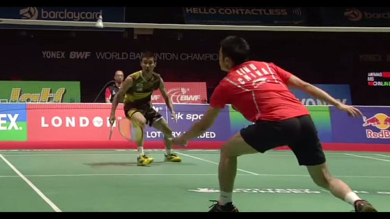 Lee CW v Lin Dan MS F  Yonex BWF World Champ 2011