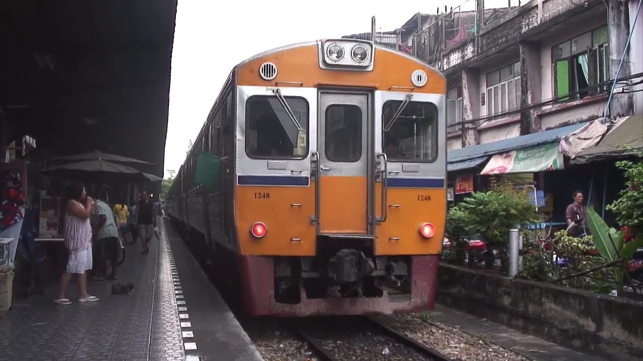 タイ国鉄 マハーチャイ&メークローン線 前方展望映像サンプル