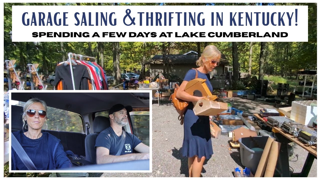 Находки с гаражной распродажи ~ Находки из секонд-хенда ~ Гаражные распродажи конца лета ~ Поездк...