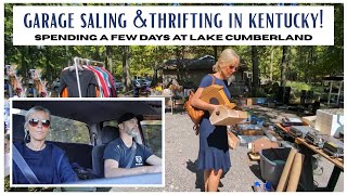 Garage Sale Haul ~ Thrift Store Finds ~ Late Summer Garage Sales ~ Lake Cumberland Trip