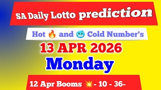 Sa daily lotto prediction of 13 Apr 2026 | South Africa daily lotto Prediction screenshot 2