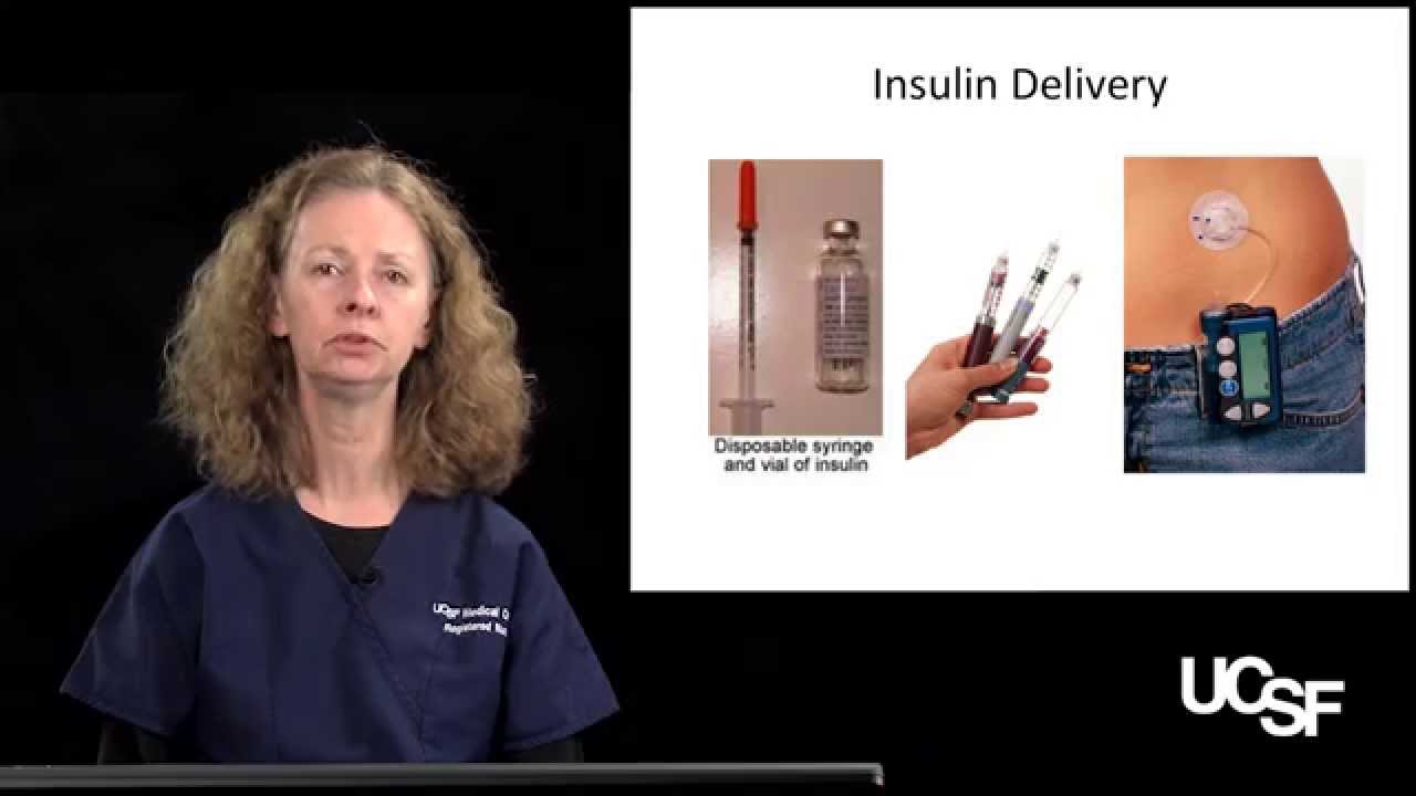 Marlene Bedrich, RN, Insulin Delivery Devices