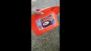 Ultimate Tractor Supply Tire Feeder Hack! Reduce Mosquitos and mold! #shorts