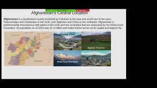 Session #1 Afghan History and Culture—A brief overview
