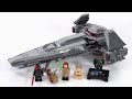 Lego star wars darth mauls sith infiltrator review smaller 2024 version with saw gerrera minifig