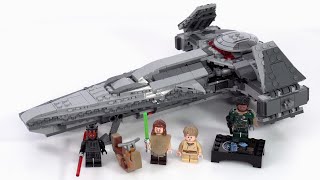 LEGO Star Wars Darth Maul's Sith Infiltrator review! Smaller 2024 version with Saw Gerrera minifig