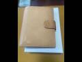 Burxxong EDC | Unboxing | A6 Personal XL Organizer Genuine Leather 25MM Rings Planner | Undyed