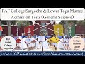 General Science MCQS for PAF Cadet Colleges