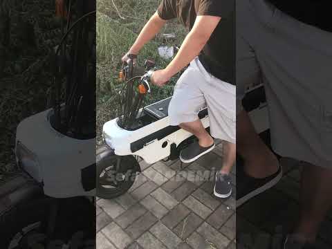 Honda’nın Bagaja Sığsın Diye Ürettiği Motocompo Scooter ! #shorts