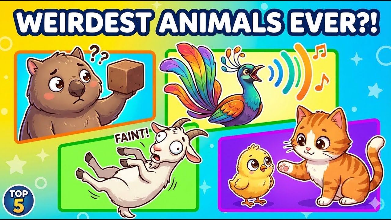 Top 5 Weirdest Animal Behaviors That Feel Like Glitches in Nature 🐾🤯
