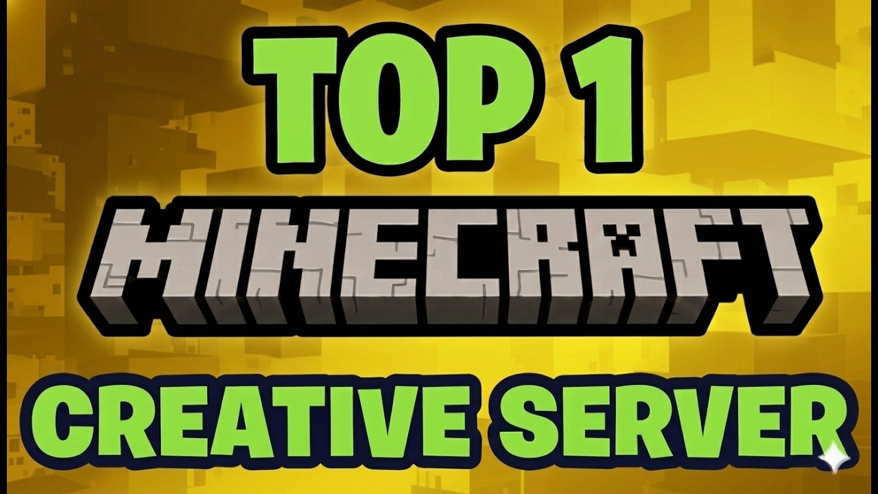 TOP 1 MINECRAFT CREATIVE SERVER FOR 2026! (26.1.2) | JAVA/BEDROCK - YouTube
