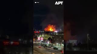 Massive Three-Alarm Inferno Rips Through Unfinished Apartment Complex in Colorado | APT