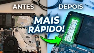 Dell Inspiron 15 3583 LENTO? Como fazer UPGRADE de SSD e RAM Passo a Passo!
