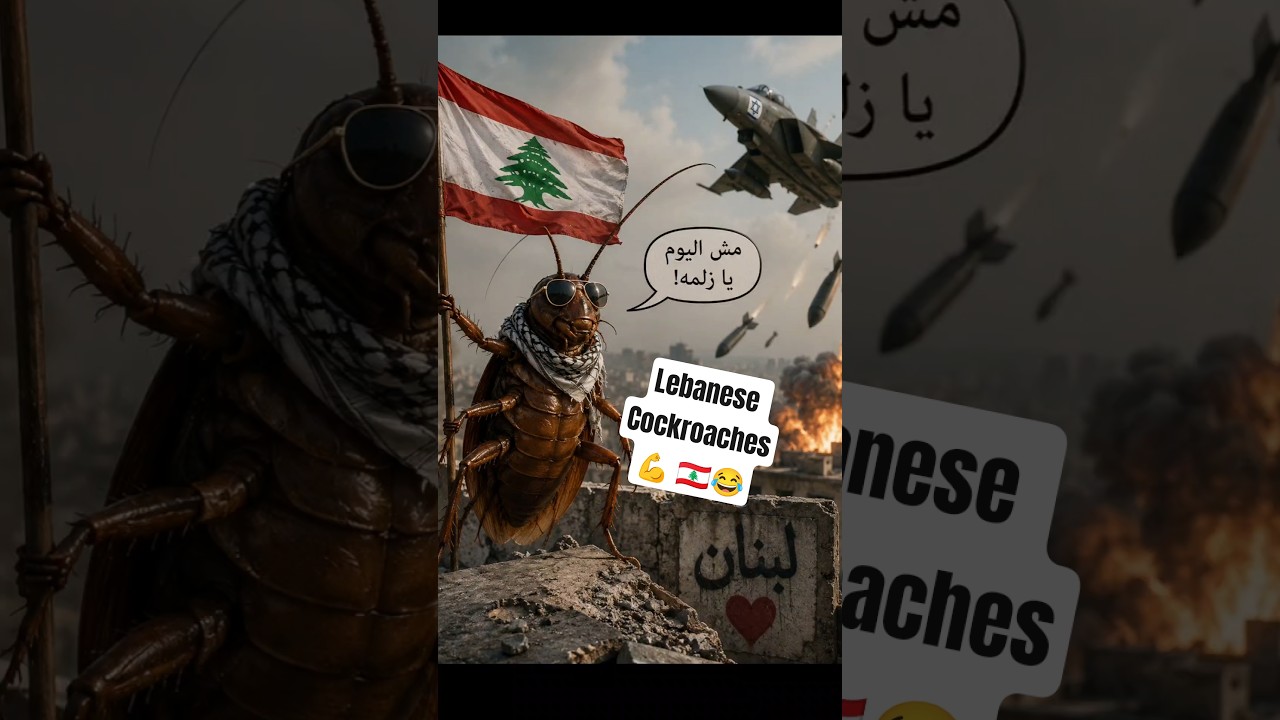 Lebanese Cockroaches💪 🇱🇧😅