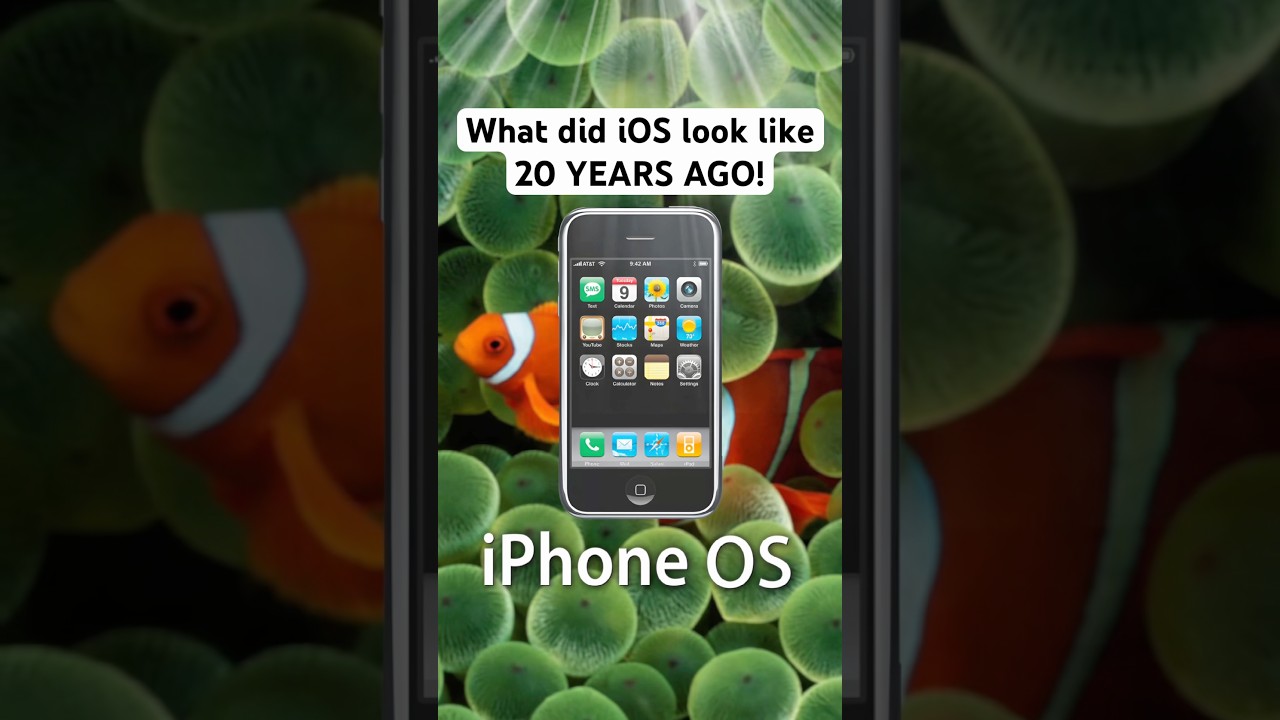 What did iOS look like 20 YEARS AGO?