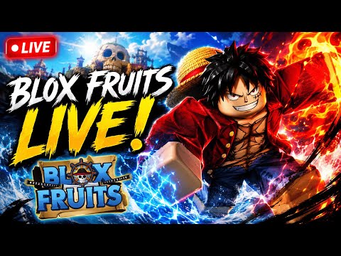 LETS PLAY BLOX FRUITS LIVE...LETS DO SB AND LEVI AND SOME GRINDING