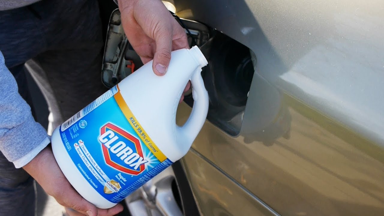 What Happens If You Fill Up A Car With Bleach?