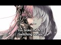 Nightcore ~ You Broke Me First {switching vocals}