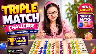 Triple Match Challenge 🧩🔥 Can You Match Them All? | Fun Puzzle Game  screenshot 3