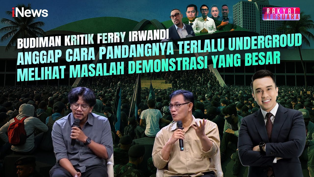 Data Demo yang Dikeluarkan Ferry Irwandi Didebat | Rakyat Bersuara (2/9)