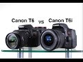 Canon T6 vs Canon T6i Hands On Comparison