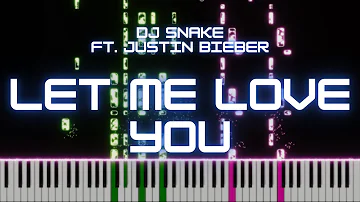 Let Me Love You – DJ Snake ft. Justin Bieber | Piano Cover by xZeron