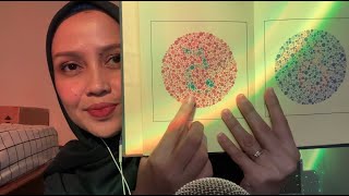 ASMR Eye Exam & Ishihara's Tests for Color Blindness (Soft Spoken, TW : Bright Light) screenshot 2
