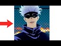 Draw Gojo satoru easy step by step drawing tutorial