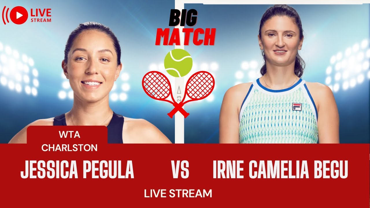 WTA LIVE Jessica Pegula vs Anna Kalinskaya CHARLESTON 2023 Live Tennis MATCH PREVIEW Play Stream