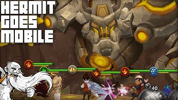 "SPLITTING JRPG LOGS ALL DAY!!!" Shards of Magic iOS / Android 1080p HD walkthrough