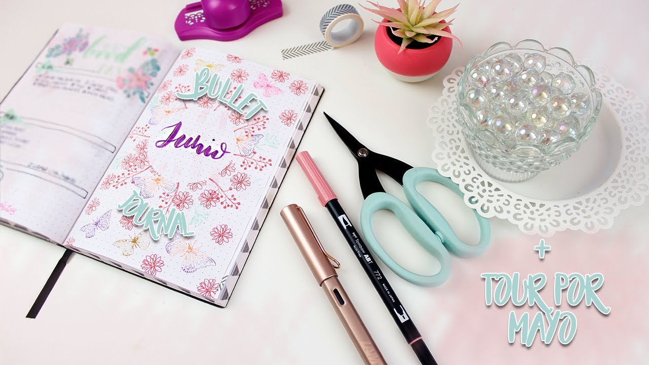 Bullet Journal Junio hace in english
