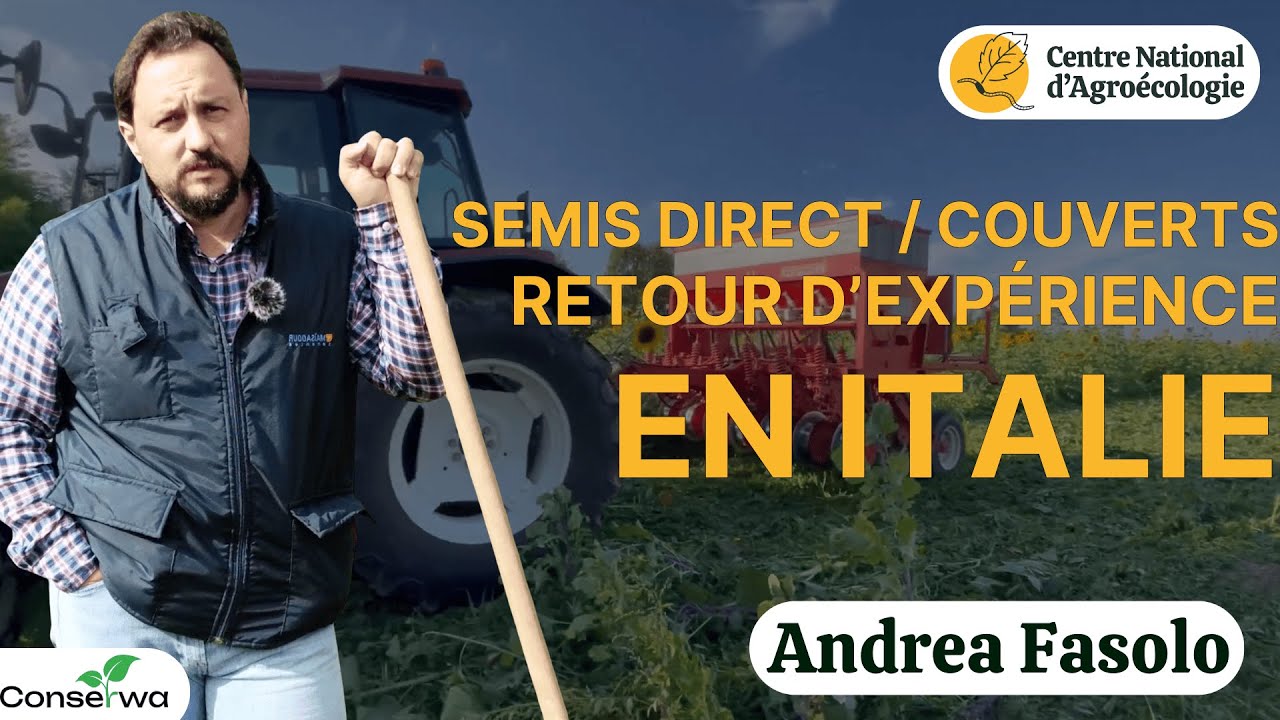 SEMIS DIRECT en ITALIE avec Andrea Fasolo